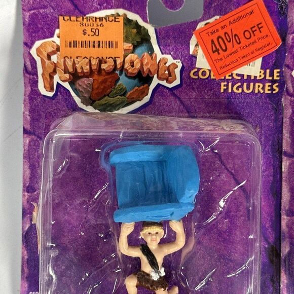 Lot Of 3 1993 Mattel | Flintstones The Movie | Action Figures | BamBam & Barney - Picture 2 of 5